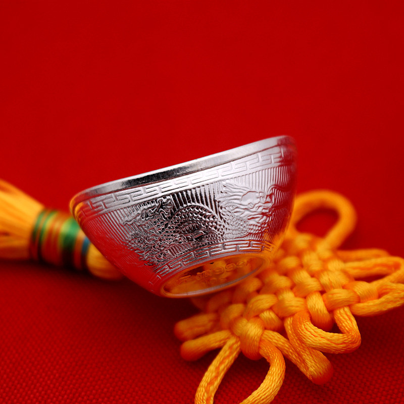 Silver ingot 999 sterling silver hollow silver ingot silver silver bar collection at hand gift shop celebration activity company wedding gift