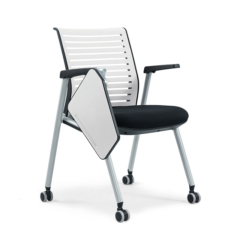 Foldable Training Chair with Table Board, High-End Conference Chair, Folding Training Chair with Table Board, Conference Chair, Table and Chair Integrated