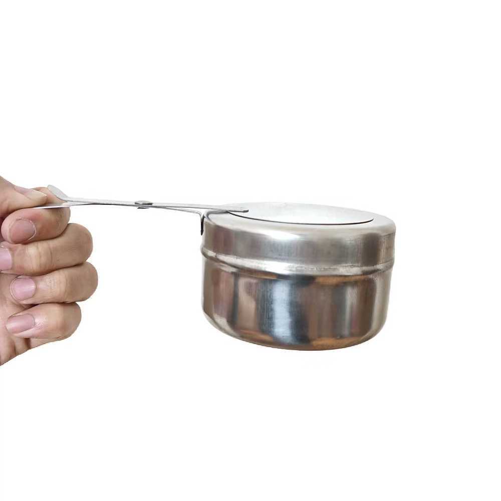 Stainless Steel Alcohol Stove Core Straight Flying Saucer Type Restaurant Self-Service Outdoor Hot Pot Dry Pot Solid Liquid Adaptation