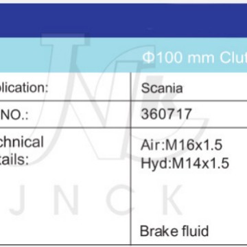 Auto parts foreign trade for European Scania clutch sub-pump 360717