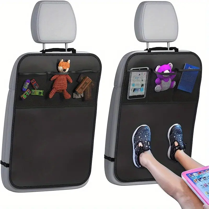 Source factory car rear seat anti-kick cushion car rear seat protection cushion car anti-dirty waterproof storage