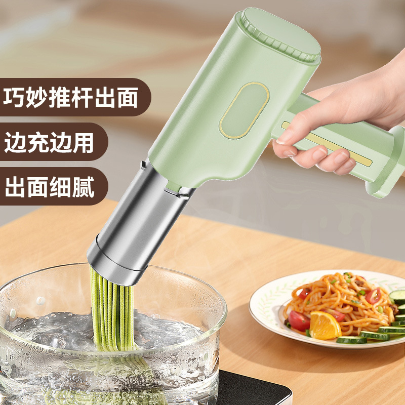 New Noodle Press Household Noodle Machine Electric Small Handheld Sausage Filling Machine Household Electric Small Noodle Press