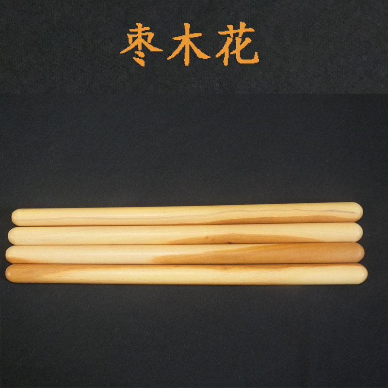 Pair of Jujube Wood Drum Sticks, Red Heart Solid Wood Mute Drum Sticks, Drumsticks, Hall Drum Sticks, Durable Drum Sticks