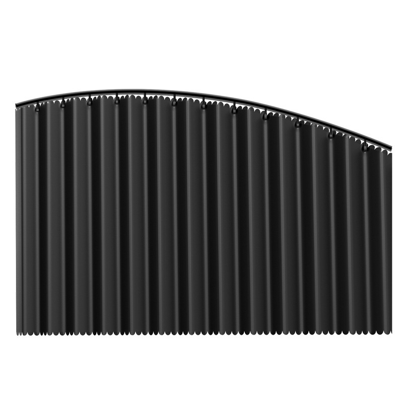 Embedded Car Curtains, Car Privacy Sunshades, Private Sun Protection Side Window Fabrics, Car Retractable Sliding Tracks Inside the Car