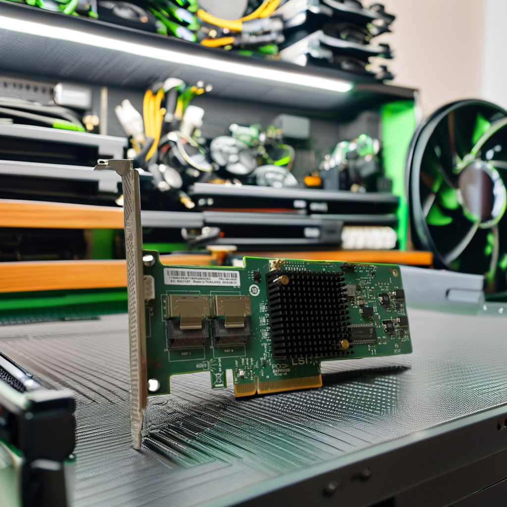 New Original Lsi 9223-8I Server Application Products, Original Controller and Memory Inventory