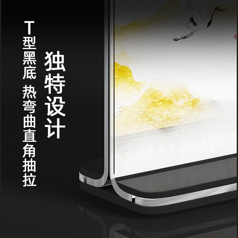 Acrylic Table Card A4 Table Sign A5 Display Table Card A6 Price Card T-Shaped 10*20 Desktop Price Card