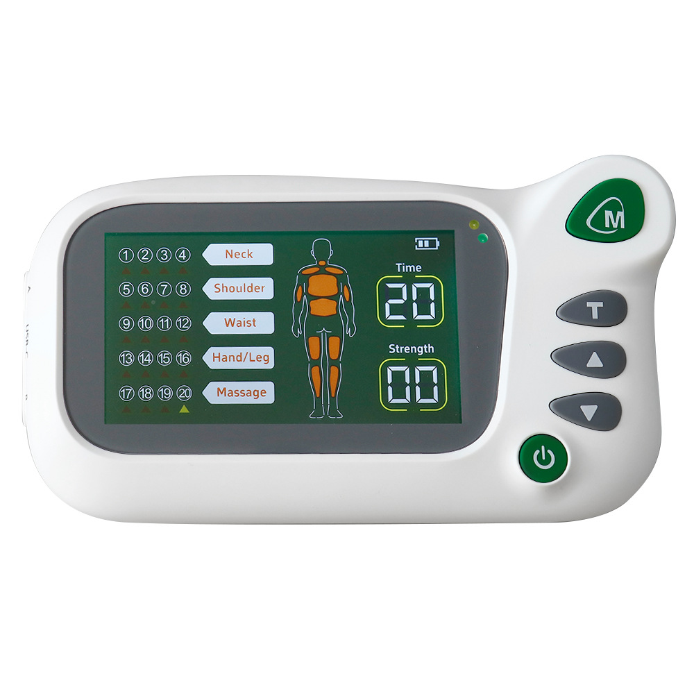Multifunctional Tens/Ems Dual-Output Pulse Physiotherapy Massage Electrotherapy Stimulates the Whole Body Muscles and Clears the Body's Meridians