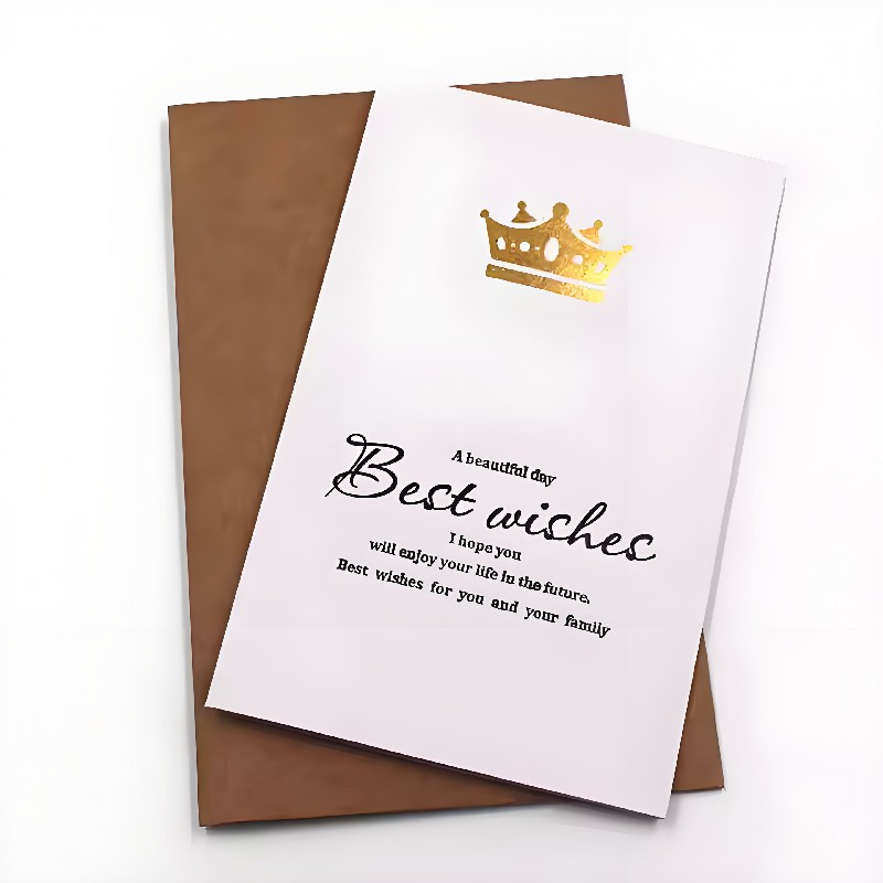 Chinese-Style Woven Embroidery Pattern Envelope Greeting Card Customization, Gold-Stamped Teacher's Valentine's Day Birthday Thank You Card, Direct Supply from the Manufacturer