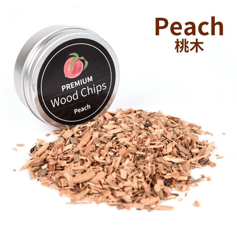 Apple Wood/Walnut Wood/Cherry Wood Raw Wood Chips Molecular Gastronomy Smoking Gun Fruit Wood Accessories Special for Smoking Wood Chips