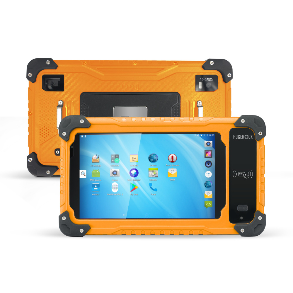 Hugerock Industrial Rugged Tablet Barcode Qr Code Scanner Nfc Card Reader Inventory Counter