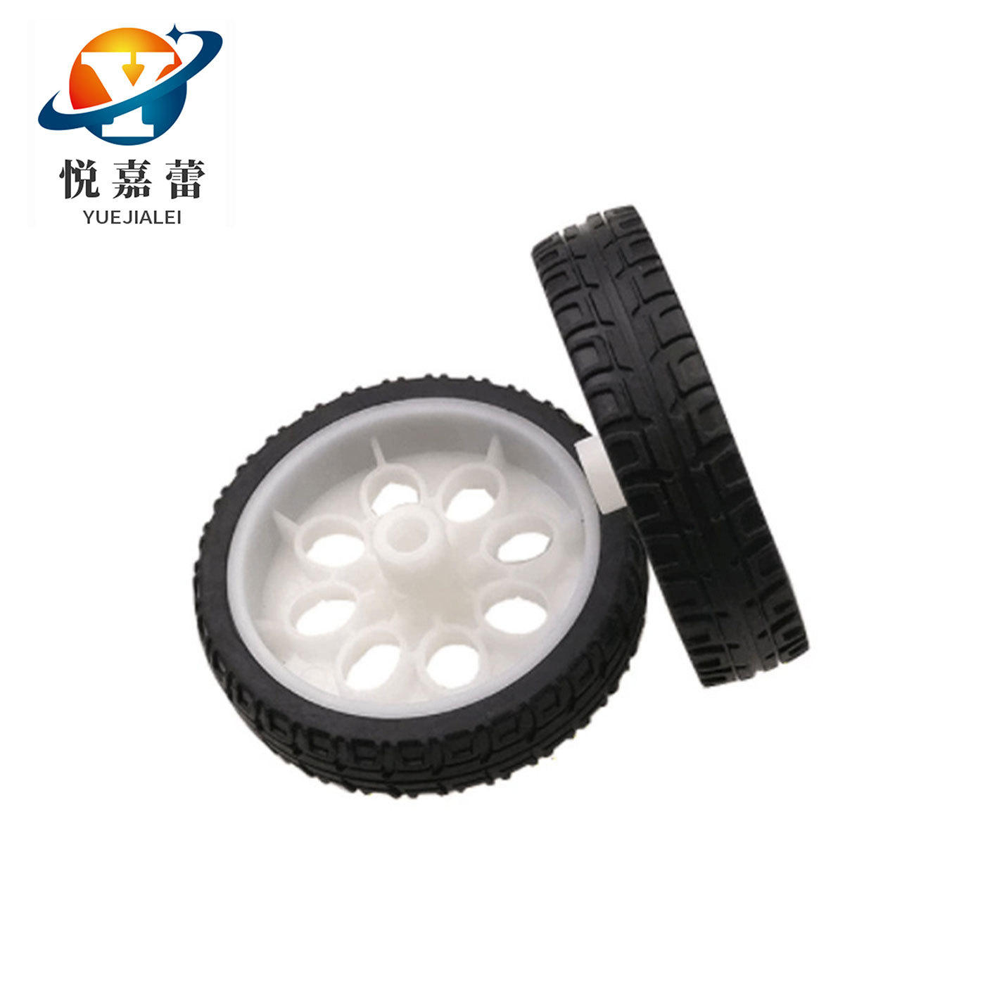 DIY wheel robot tire TT motor robot smart car platform trolley Electronic Design toy 521