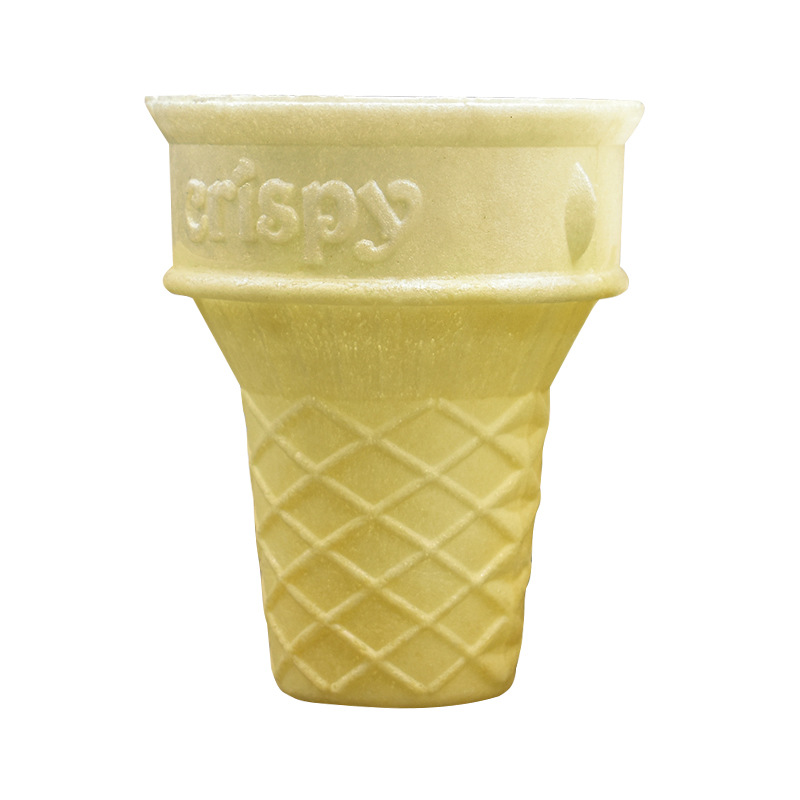 Ice Cream Wafer Barrel Commercial Egg Barrel Crispy Barrel Ice Cream Ice Cream Machine Sweet Barrel Flat Bottom Egg Roll Support 1200