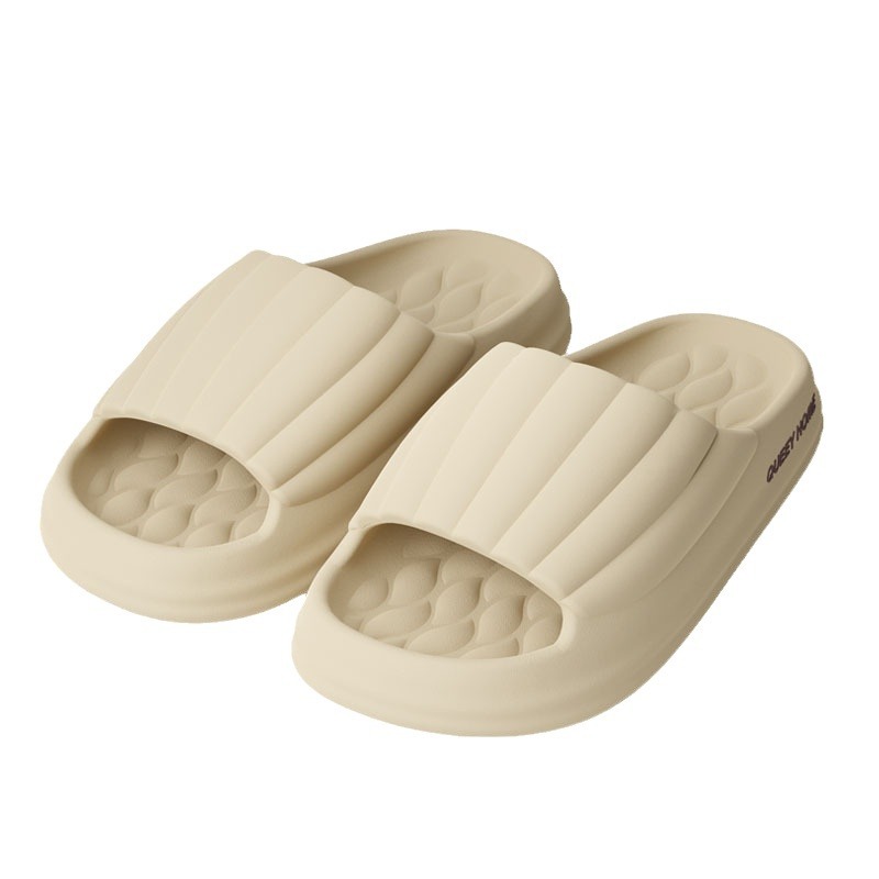 Feeling Slippers Women's 2025 New Indoor Home EVA Couple Bathroom Non-slip Summer Slippers Men's Outer Wear