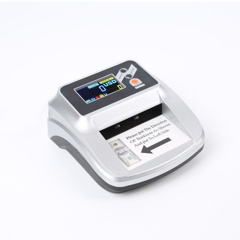 Portable Compact Dollar Foreign Trade Currency Detector, Euro Currency Detector, Etc. Supports Multi-National Currency Small Cash Counting Machine