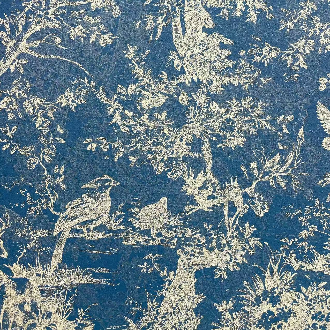 Новый китайский стиль ретро эстетические стеновые покрытия прямые продажи фабрики художественные краски стеновая отделка для всего дома спальни гостиной