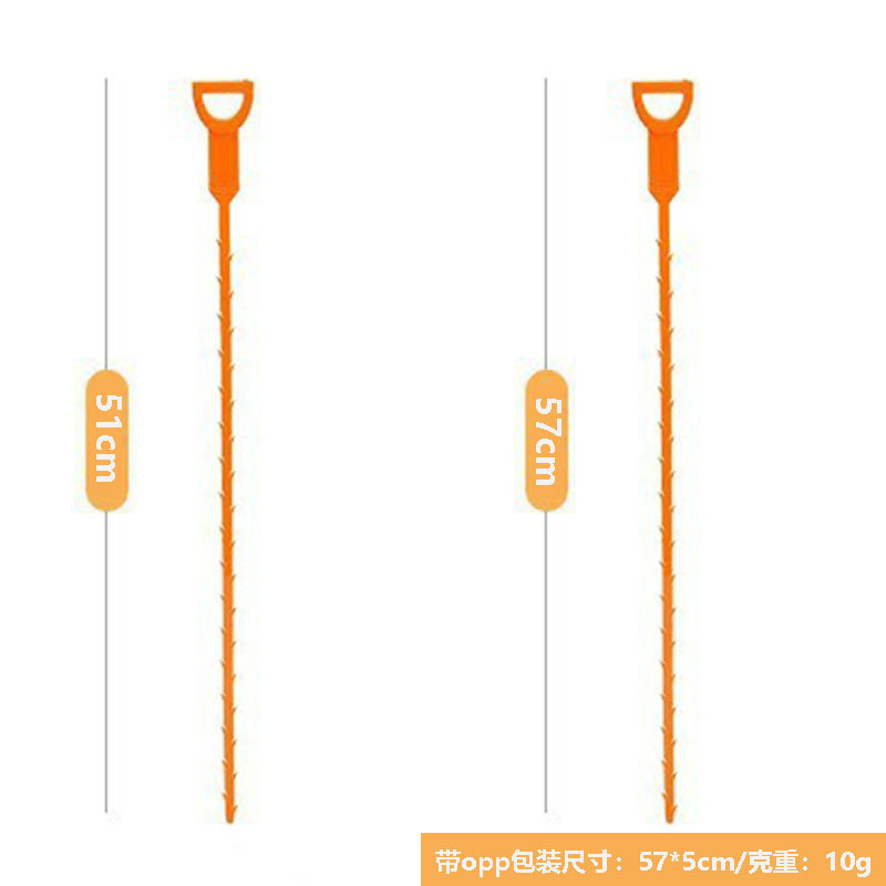 Sewer Dredge Hook Artifact Hair Hook Sink Pipe Cleaning Brush Toilet Drain Port Dredge