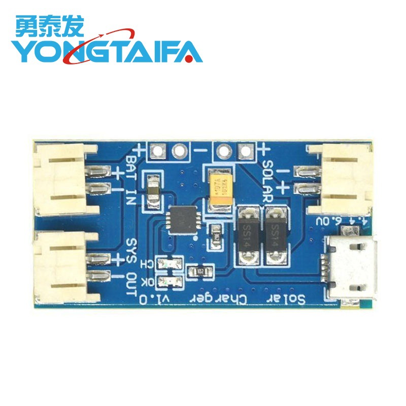 500Ma Mini Solar Lithium Battery Charging Board Solar Charger Mini Charging Module