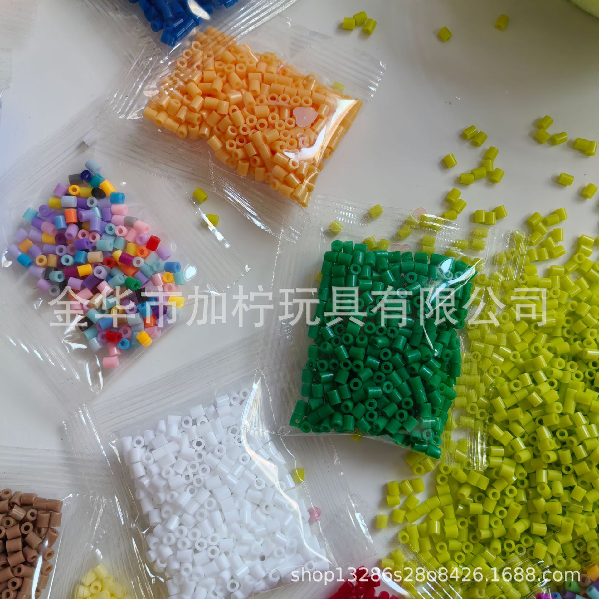 2G5G обучающая игрушка DIY с бобами 2.6мм, набор для пополнения головоломки, упаковка из 96 цветов соевого материала