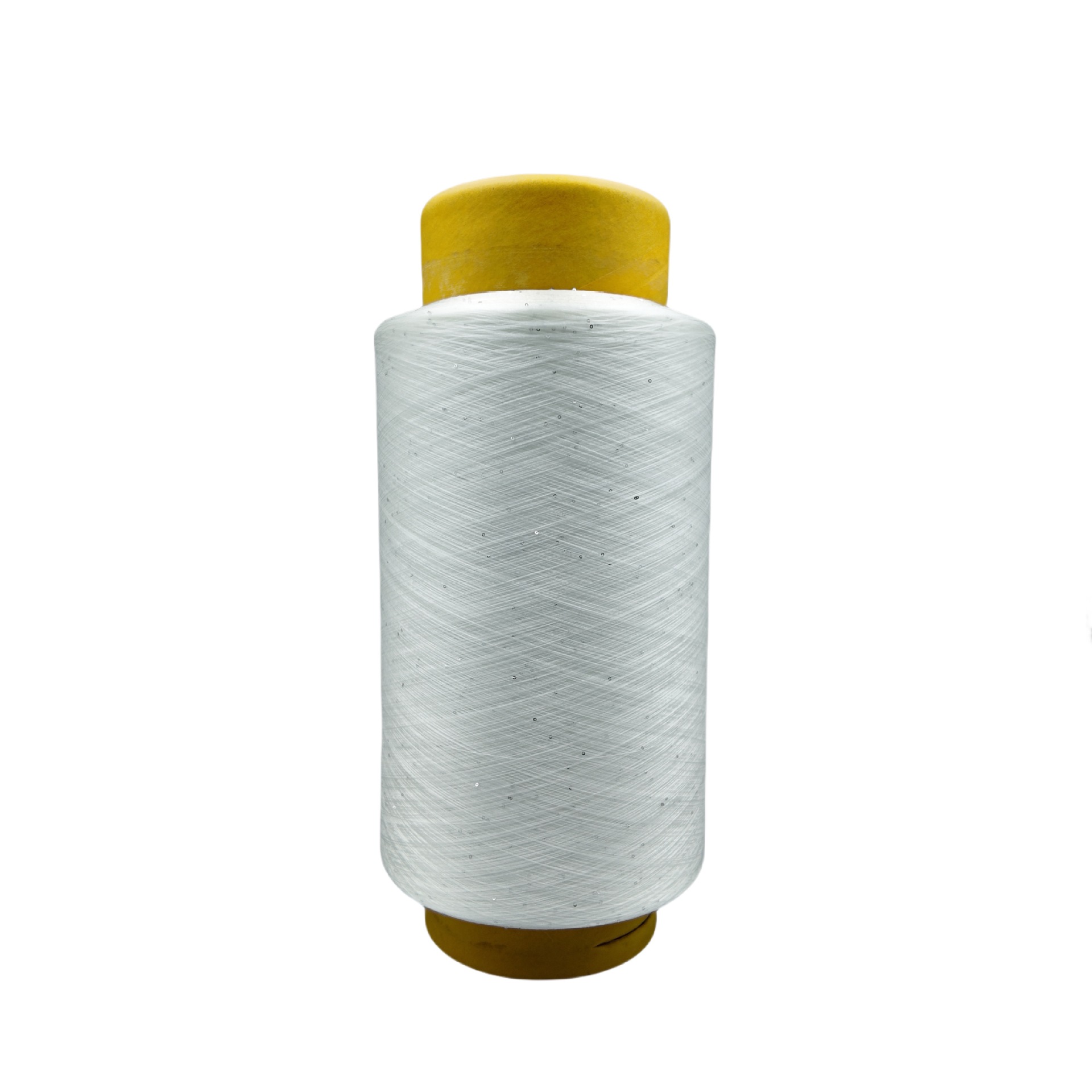 Professional Customized 90D White Transparent Sequin Yarn 100% Nylon