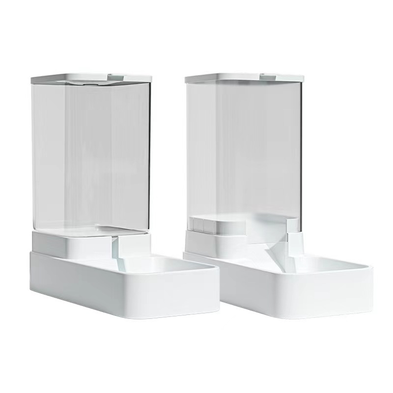 Cat and Dog Water Dispenser, Cat Food, Fully Automatic Feeder, Cat and Dog Bowl, Grain Storage Bucket, Cat Feeding Pet Drinking Water Artifact