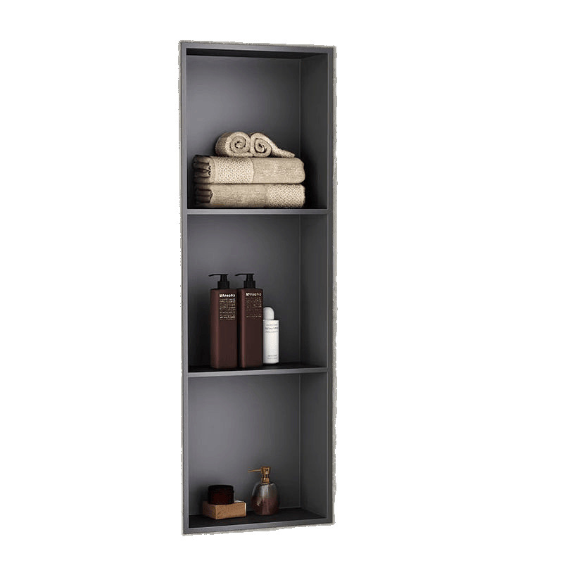 304 stainless steel niche embedded thick bathroom shelf wall cabinet background wall TV cabinet cross-border factory wholesale