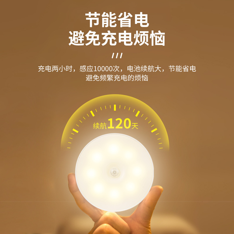 Wholesale Dormitory Night Light Bedside Lamp Study Desk Lamp Eye Protection Charging Energy-Saving Button Magnetic Suction Student Cross-Border Hot Model