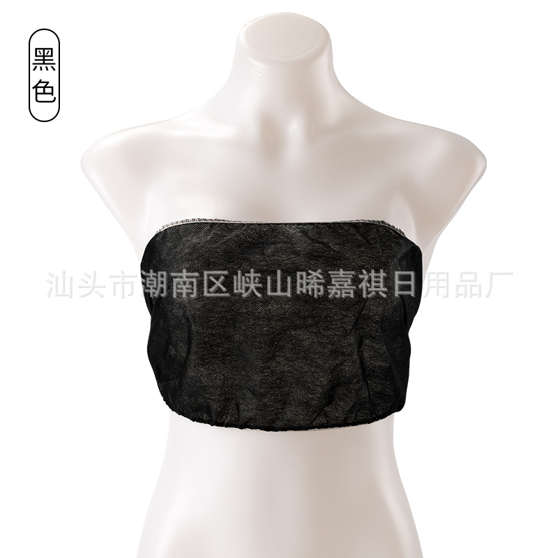 Disposable non-woven bra underwear bra wrapped chest beauty salon beauty sweat steaming SPA sauna independent packaging