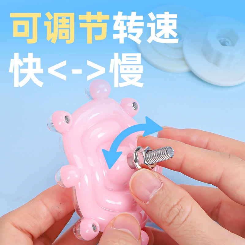 Parrot Chewing Boredom Relief Turntable Educational Toy Tiger Skin Peony Black Phoenix Turntable Self-Pleasure Supplies Bird Toys