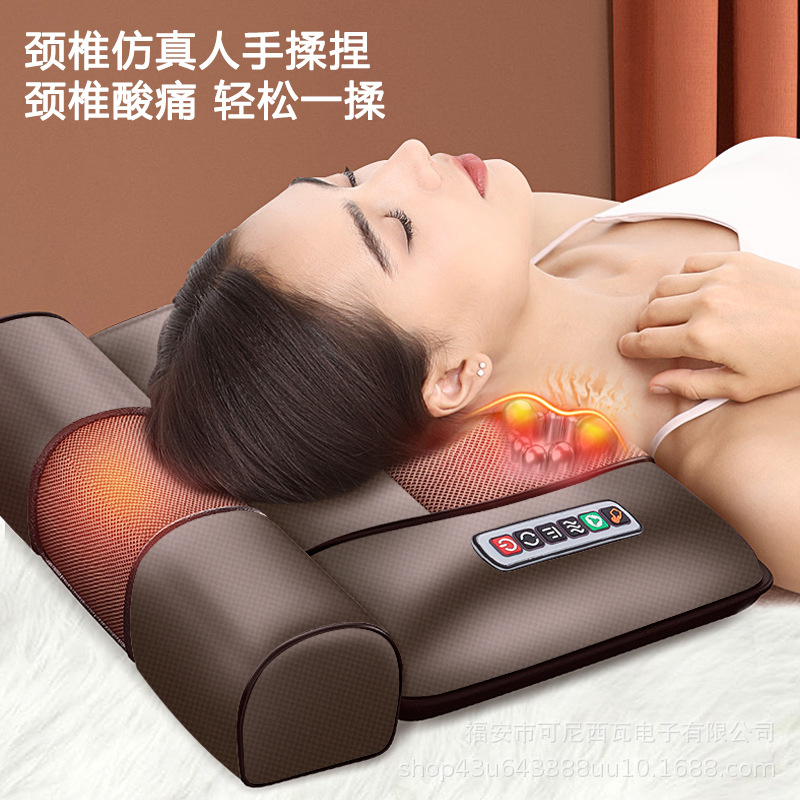 Multifunctional Massage Mattress Waist Neck Shoulder Household Kneading Electric Massager Full Body Massage Bed and Chair Cushion