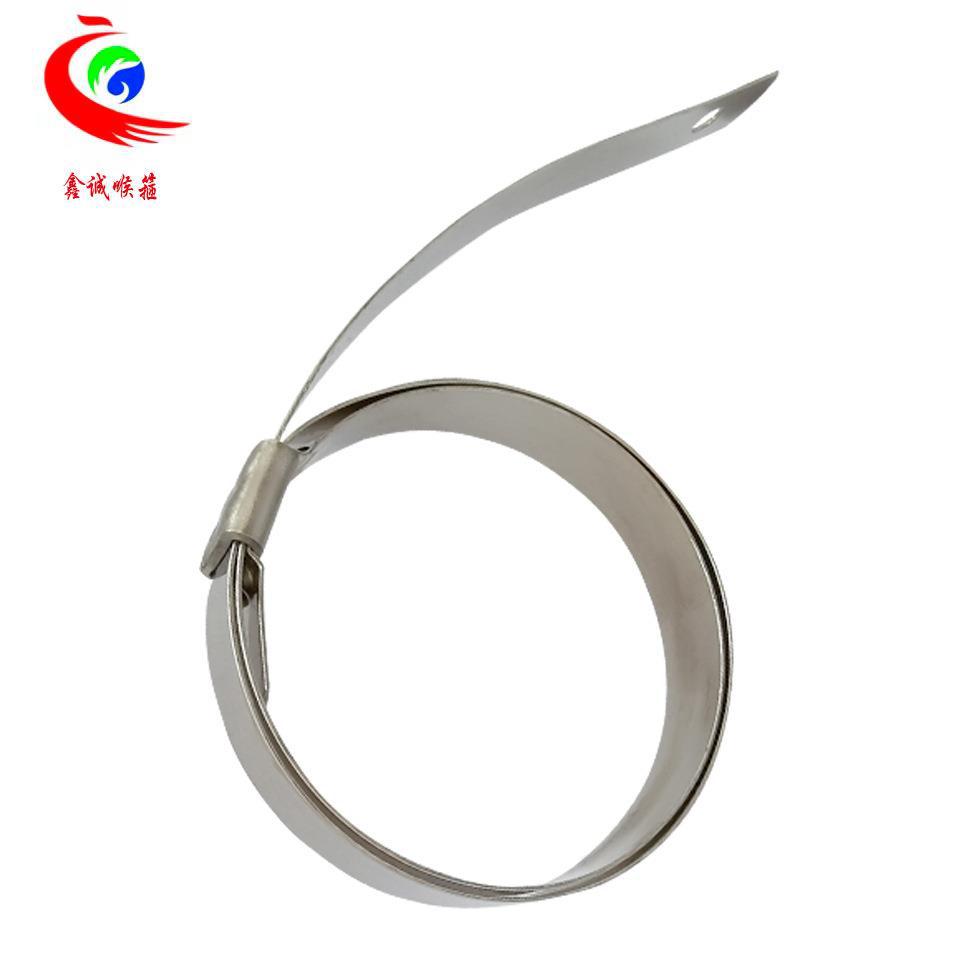 Source Manufacturer 201 Stainless Steel Drawstring Clamp Hose Stainless Steel Drawstring Clamp