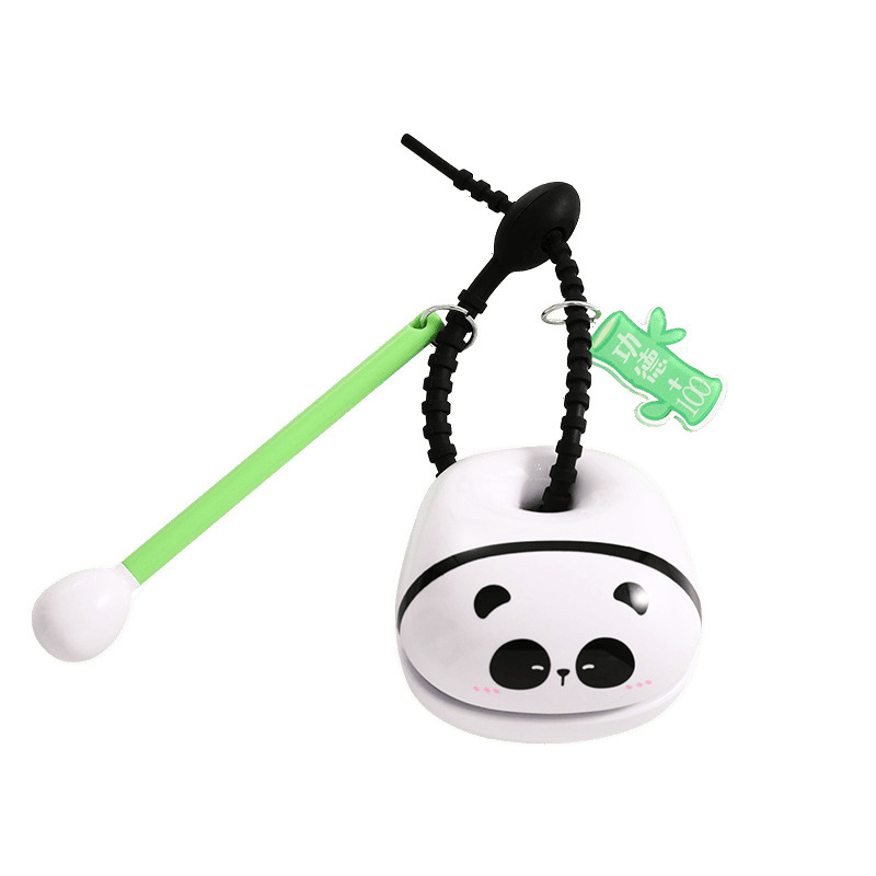 Cartoon Panda Muyu Emotional Stability Beating Buddha Department Decompression Office Desktop Decoration Pendant Healing Gift