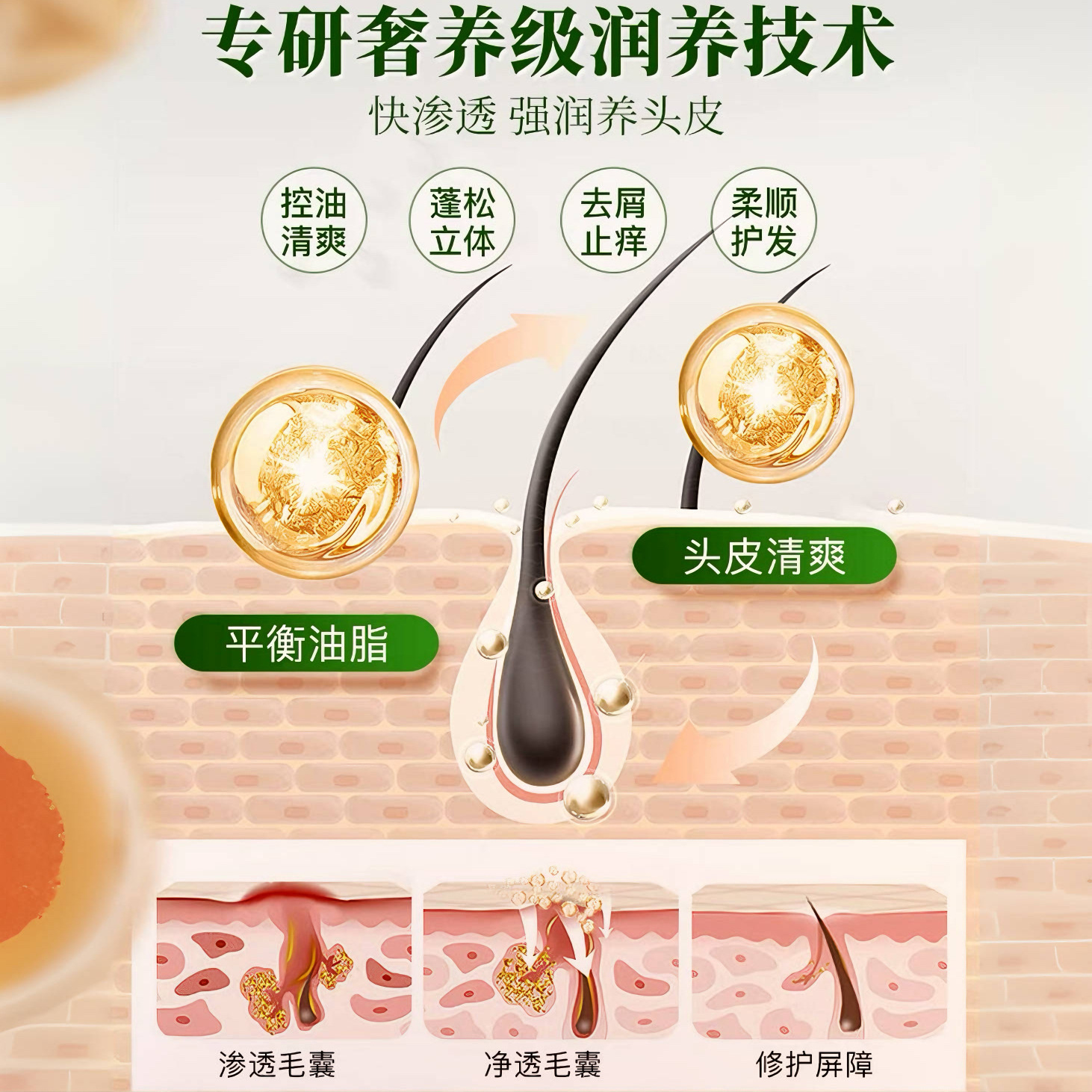 Corrected Selenium Disulfide Cleansing Anti-Dandruff Shampoo Oil Control Fluffy Long-Lasting Perfume Moisturizing Nourishing Seborrheic Men and Women