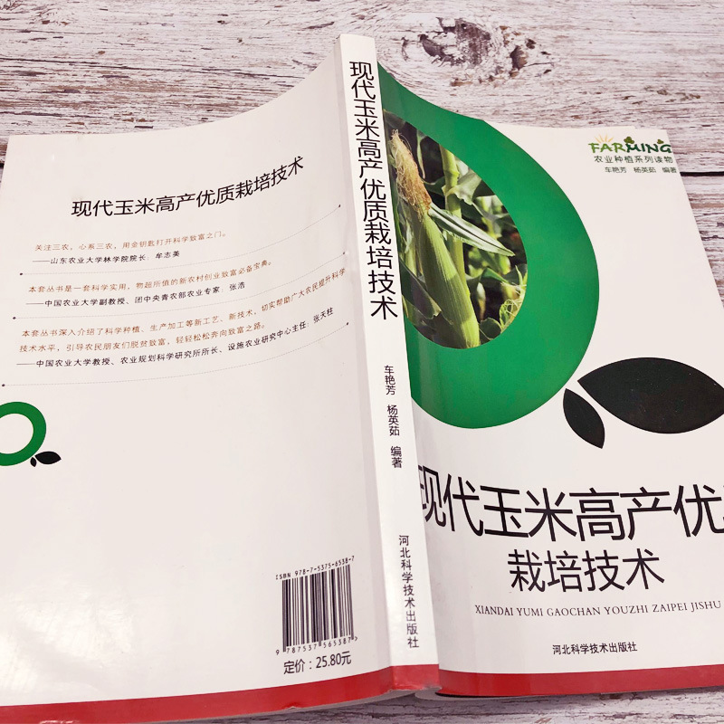 Modern Maize High Yield and Good Quality Cultivation Technology Agricultural Planting Series Reading Production Overview Selection of Improved Varieties