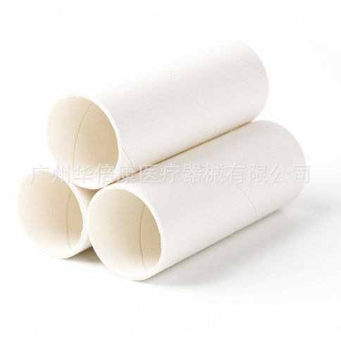 Disposable Individually Packaged Paper Mouthpiece, Paper Blow Tube, Mouthpiece for Blowing, Lung Function Medical Equipment