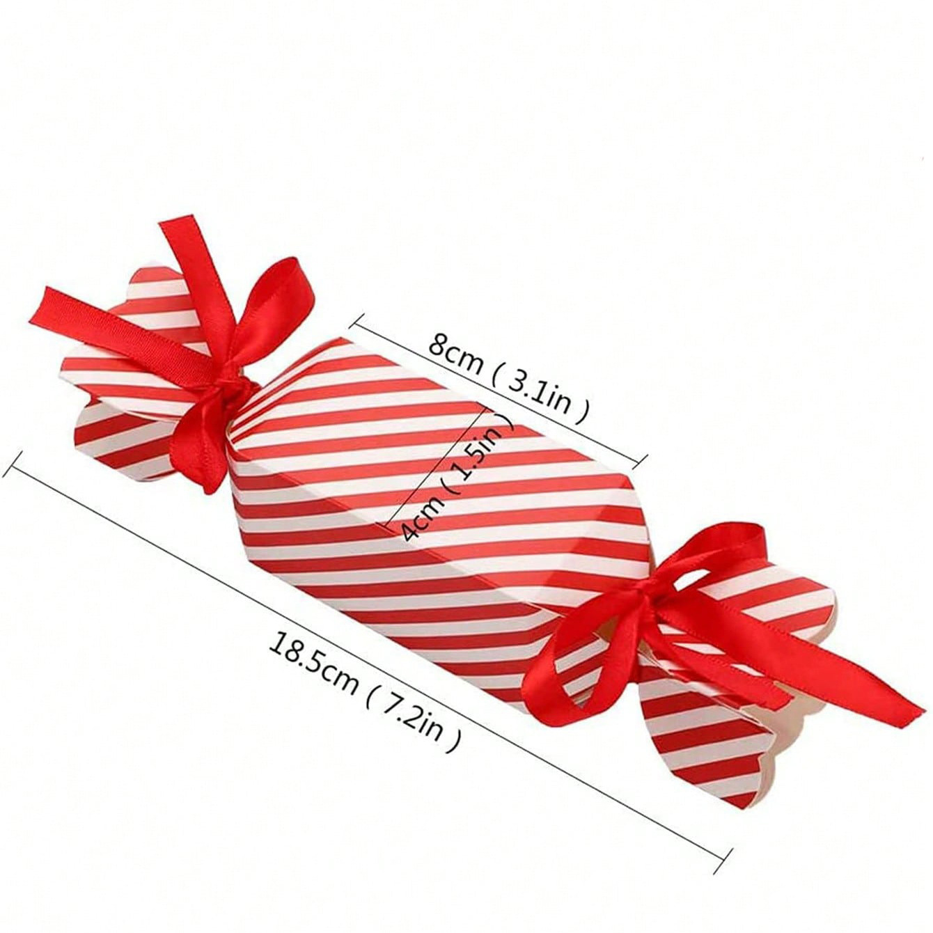 Creative Red Striped Candy Box Wedding Candy Box Wedding Candy Gift Box Packaging Box Paper Box Ready for Sale
