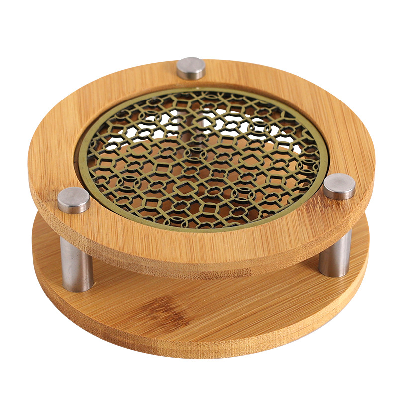 Walnut Tea Candle Warmer Tea Stove Tea Warmer Candle Tea Warmer Tea Stove Tea Warmer Stand Tea Dryer