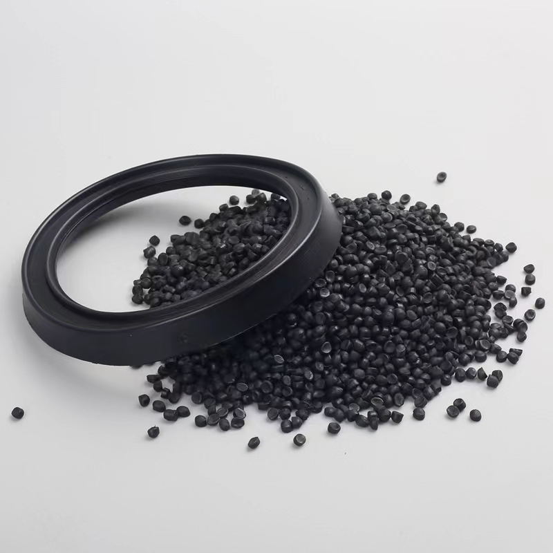 Pvc Recycled Plastic Particles Black Pvc Recycled Material Polyvinyl Chloride Plastic Pvc45P Environmentally Friendly Recycling