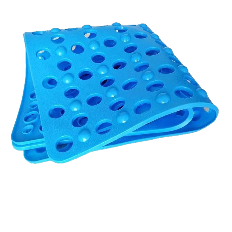 Bathroom Large Hole Anti-Slip Mat Shower Room Household Bath Toilet Foot Mat Toilet Floor Mat Waterproof Bathtub Foot Mat