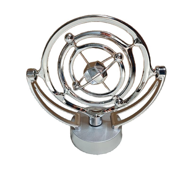 H004 color earth perpetual motion instrument cosmic galactic celestial body wobble magnetic electric rotating chaotic pendulum