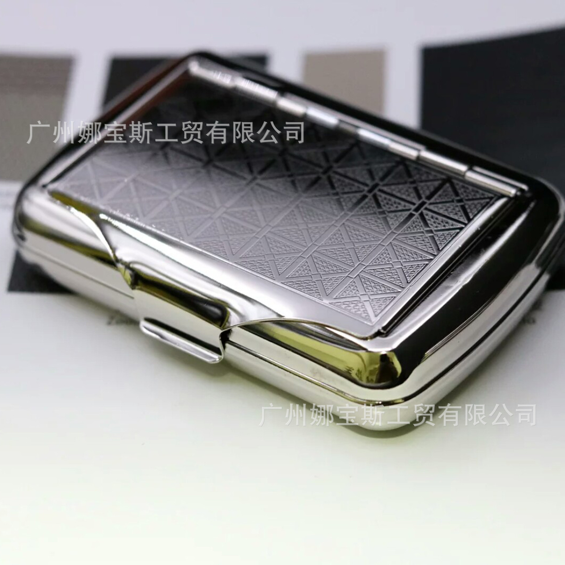 Металлическая табачная коробка, коробка для сигарет, мужская коробка для хранения сигарет, портативная, антиударная, простая, с возможностью маркировки