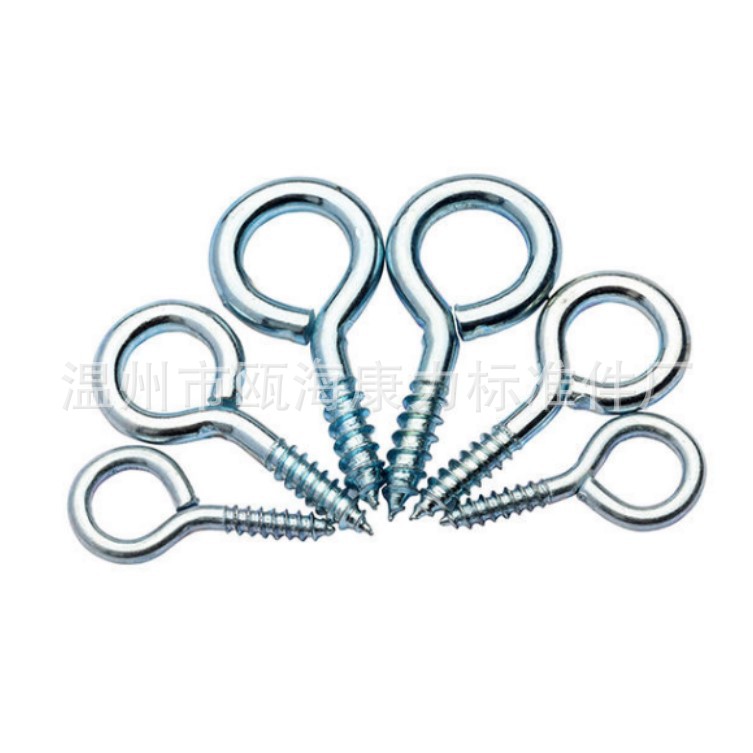 В наличии оцинкованный винт овечьего глаза, саморез, крюк с винтом, закрытый винт овечьего глаза