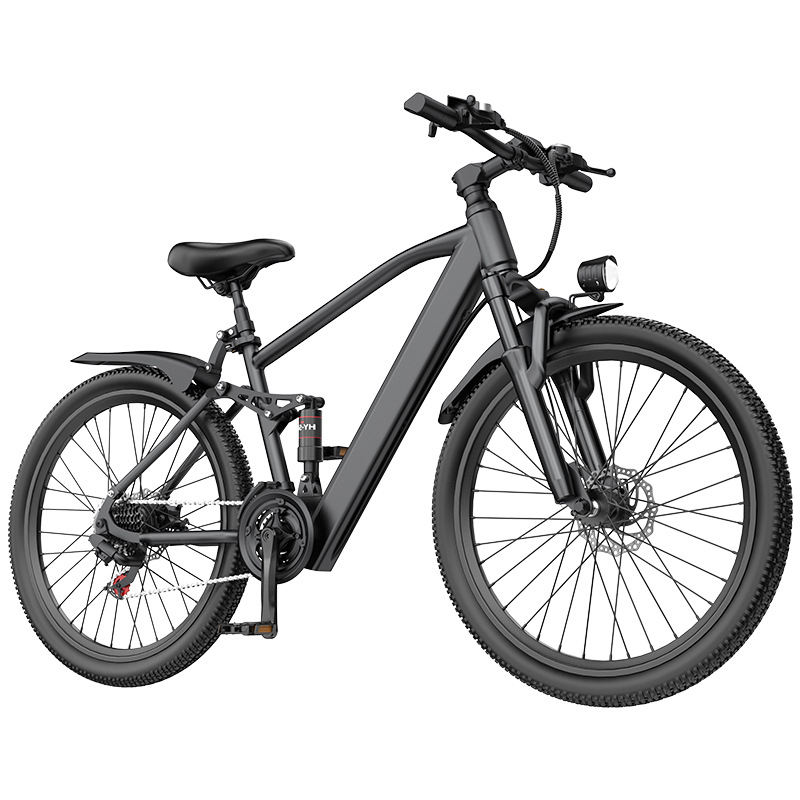 Overseas Warehouse US Europe ebike Electric Power Mountain Bike Lithium Electric Shimano 21 Variable Speed Electric Vehicle