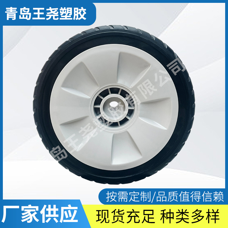 Прямая поставка колес для газонокосилок, запчастей для компрессоров, роликовых колес, воздушных насосов, утолщенные износостойкие резино-пластиковые колеса оптом