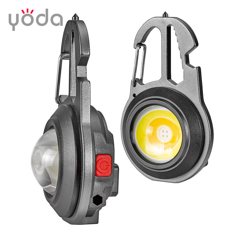 NeW Hot Sale W5137 White Light YelloW Light Red Light With Bracket Can Open Beer With ScreWdriver Mini Work Light