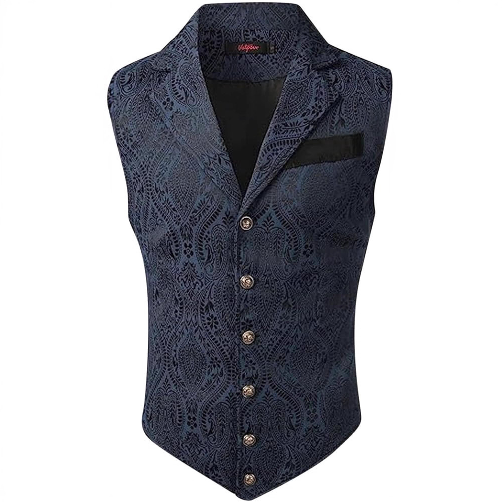 Кросс-Бордер Мужской Бизнес Жилет Мода Британский Ретро Жилет Кэжуал Узкий Жилет