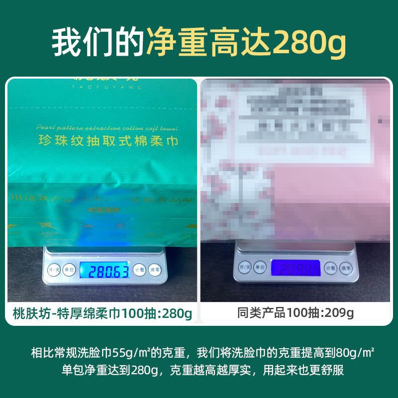 Disposable Removable Face Wash Towel, Thickeneded Makeup Remover Cotton Soft Towel, Baby Cleansing Towel, Pearl Pattern