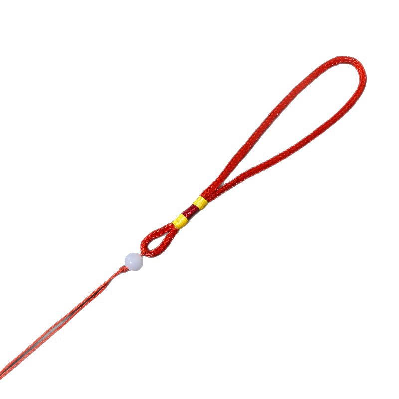 Hand-Held Rope Jade Bead Rope Head DIY Handmade Toy Lanyard Sachet Sachet Pendant Lanyard Hand Rope Pendant Jade Ornaments