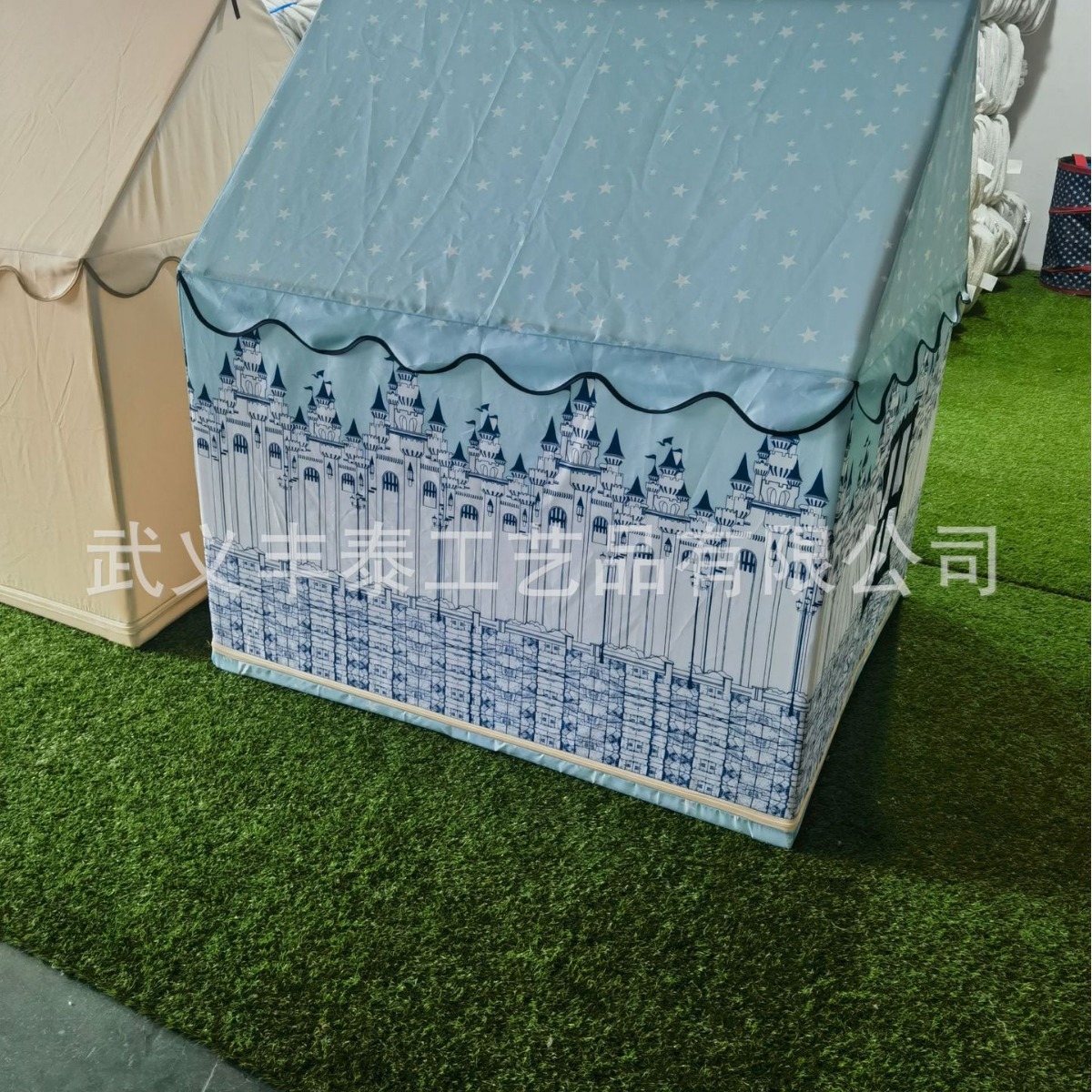Hot Selling Kidsren's Small House Tent Playhouse Reinforced Metal Bracket Indoor Boy and Girl Princess Toy Castle