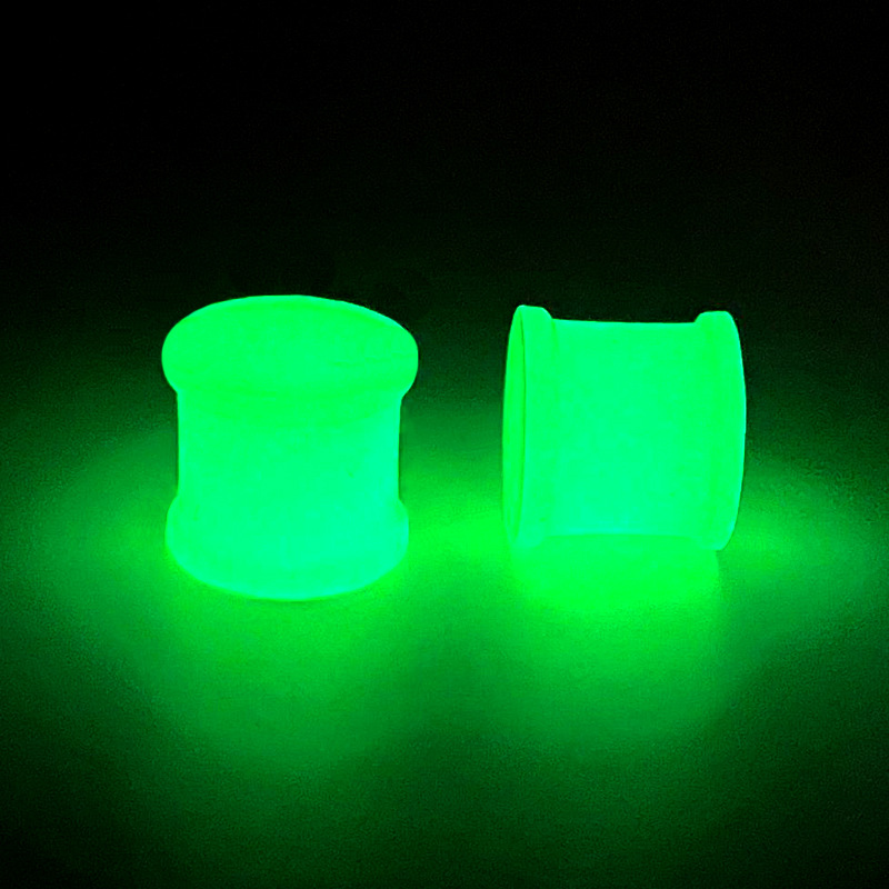 Cross-border geometric auricle Amazon EBAY puncture jewelry ear expander solid cylindrical silicone ear expander