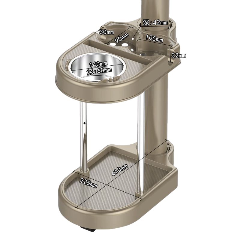 Mahjong Table Side Coffee Table Tea Rack Accessories Collection Mahjong Machine Special Ashtray Chess and Card Room Small Coffee Table Storage Rack